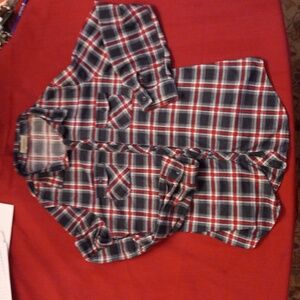 Passport plaid flannel shirt